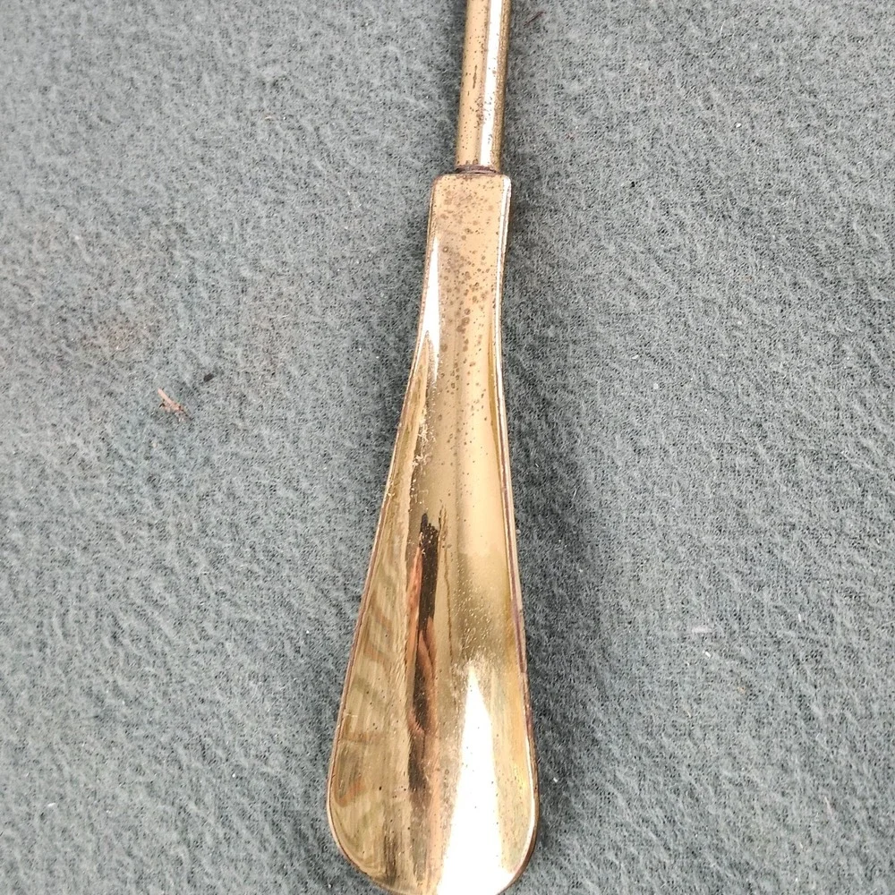 Vintage Deer Stag 19.5 Inch (50cm) Brass Shoehorn Collectible Shoe Horn England